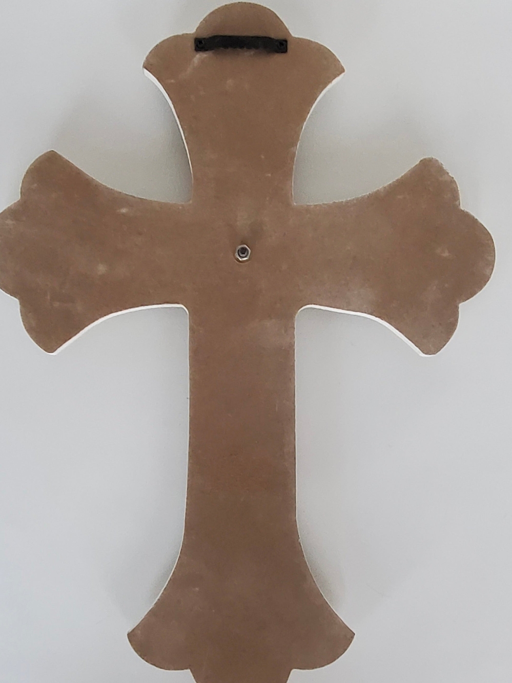 White Decorative Wall Cross - Classic Home Wall Decor - Picture 6 of 6